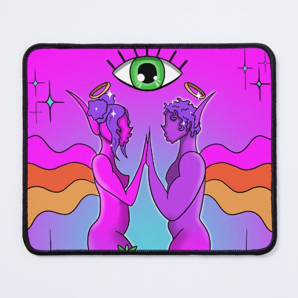 Item preview, I love you as myself psychedelic art designed and sold by sofjac.