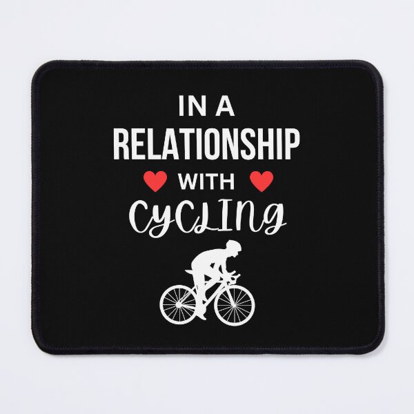 Item preview, In a relationship with cycling designed and sold by annoying-shirts.