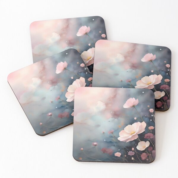 Item preview, Serene Starry Night: Watercolor Bliss designed and sold by purrfect pattern.