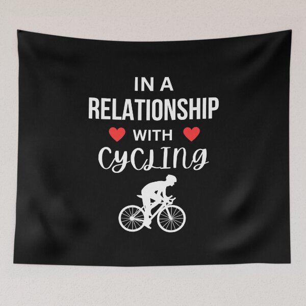 Item preview, In a relationship with cycling designed and sold by annoying-shirts.