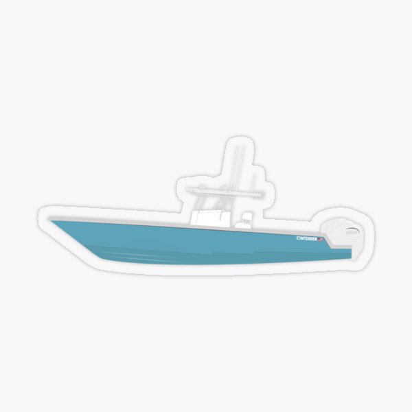 Vista previa del artículo con la obra «Barco de consola central Contender», diseñado y vendido por The Salt Label.