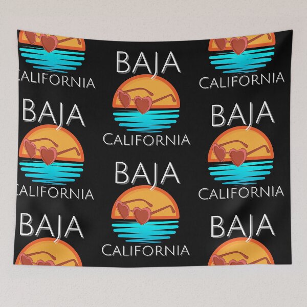 Item preview, Baja California Spring Break Beach Vacation Colorful Design designed and sold by EarthArtDesigns.
