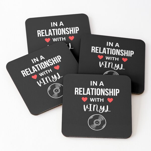 Item preview, In a relationship with Vinyl designed and sold by annoying-shirts.
