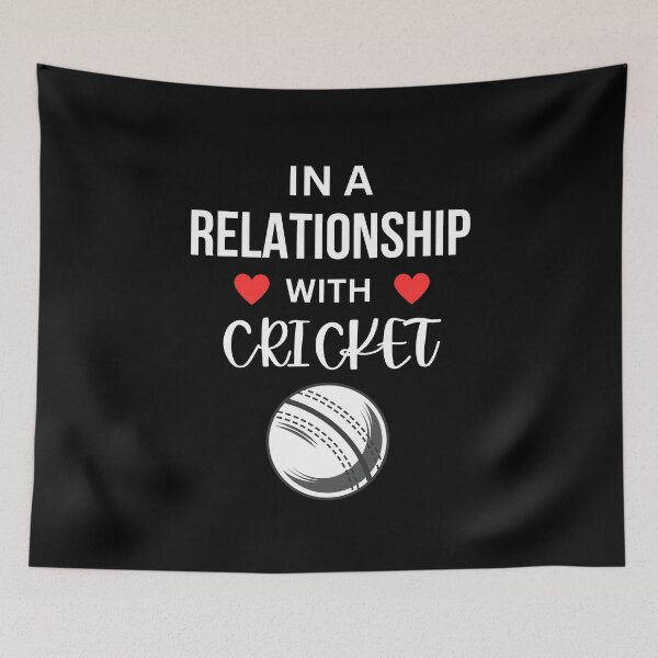 Item preview, In a relationship with Cricket designed and sold by annoying-shirts.