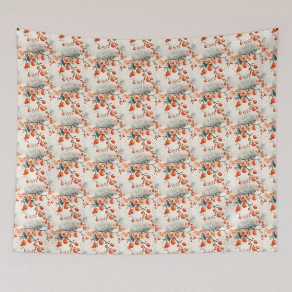 Item preview, Ancient Artistry Blooms: Yuumei's Lunar Celebration Pattern designed and sold by Dragan Kitic.