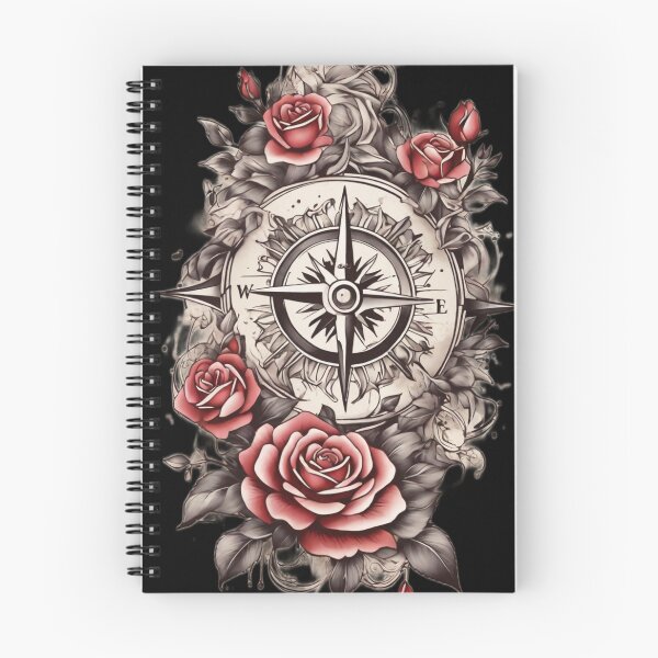 Item preview, Ink Compass: Tattoo-Inspired T-Shirt Designs designed and sold by Bhakta888.