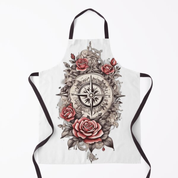 Item preview, Ink Compass: Tattoo-Inspired T-Shirt Designs designed and sold by Bhakta888.