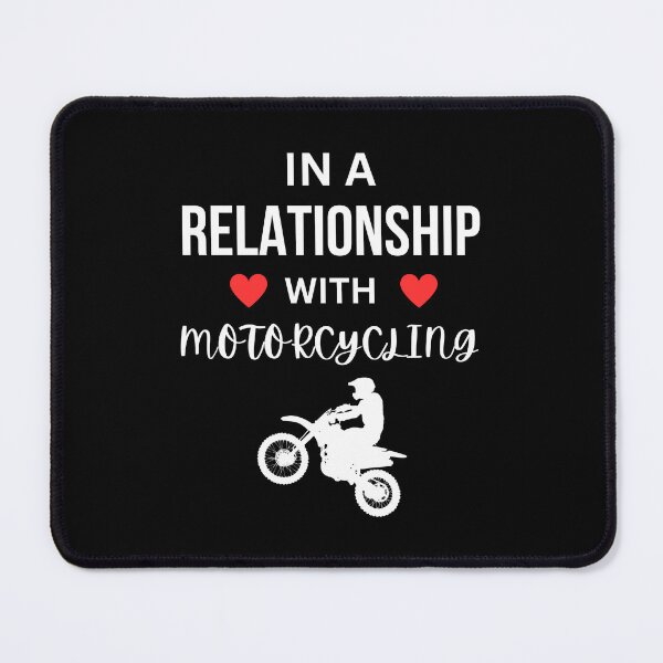 Item preview, In a relationship with Motorcycling designed and sold by annoying-shirts.