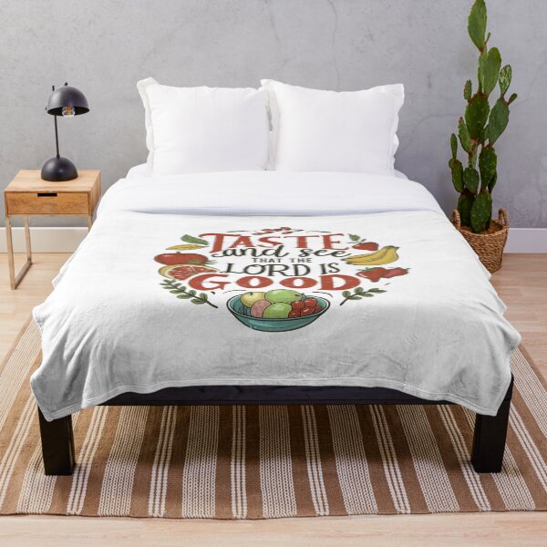 Artikelvorschau, Probieren und sehen Sie, dass der Herr gut ist, Früchte der Kunst entworfen und verkauft von Faithloveshop.