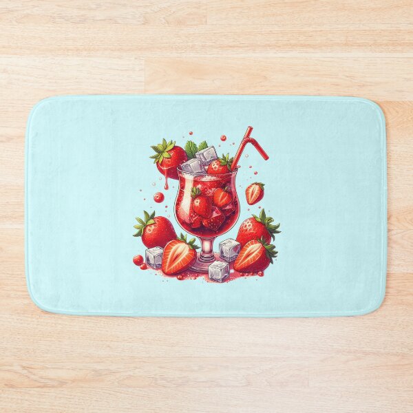 Item preview, Strawberry Bathed Cocktail. designed and sold by moni0490.