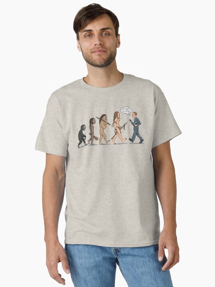 Thumbnail 1 of 7, Classic T-Shirt, Go Back We F*cked Up Everything designed and sold by Kangaboy.