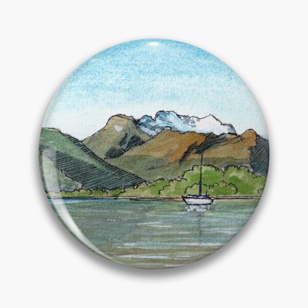 Item preview, Glenorchy View Watercolour designed and sold by Tom Napper Design.