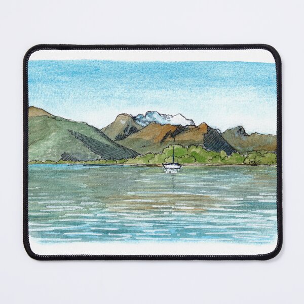 Item preview, Glenorchy View Watercolour designed and sold by Tom Napper Design.