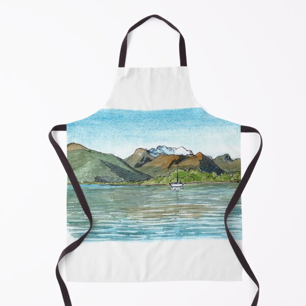 Item preview, Glenorchy View Watercolour designed and sold by Tom Napper Design.