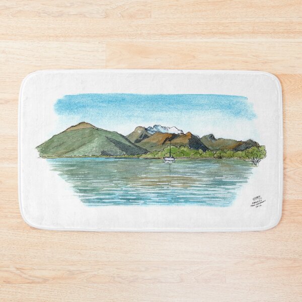 Item preview, Glenorchy View Watercolour designed and sold by Tom Napper Design.