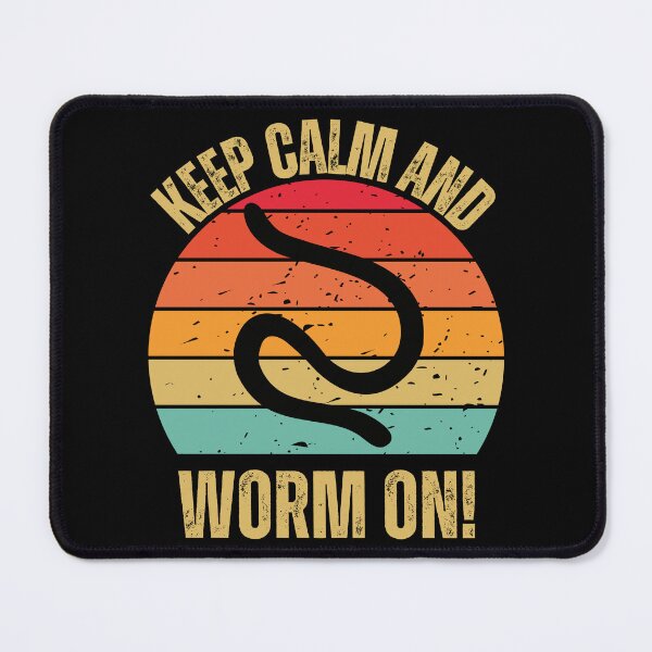 Item preview, Retro Sunset Earthworm | Earthworm Vintage Retro Sunset | Earthworm Retro Sunset designed and sold by AussieWonders.