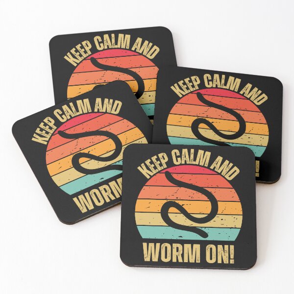 Item preview, Retro Sunset Earthworm | Earthworm Vintage Retro Sunset | Earthworm Retro Sunset designed and sold by AussieWonders.