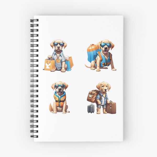 Item preview, Labrador Retriever cute puppy dog travel Sticker Pack 3 designed and sold by Keffy.