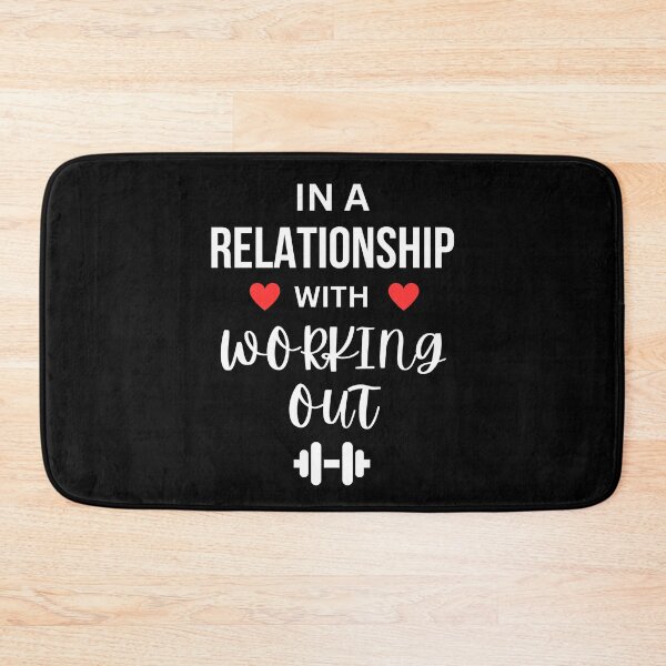 Item preview, In a relationship with working out designed and sold by annoying-shirts.