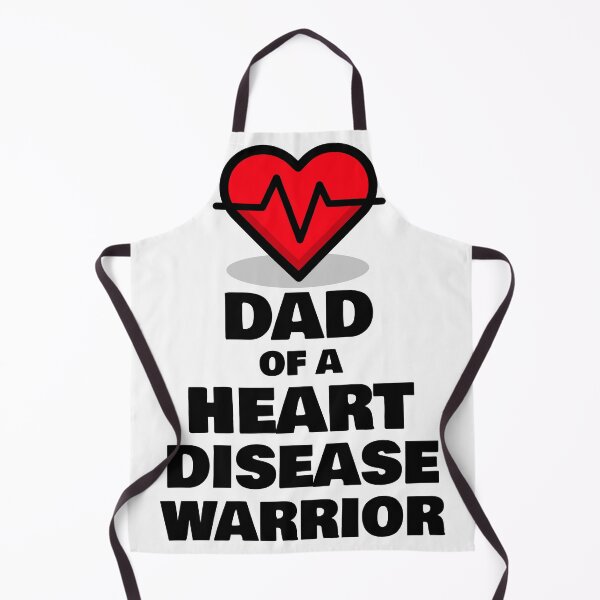 Item preview, Dad of a Heart Disease Warrior designed and sold by 87-Aesthetics.