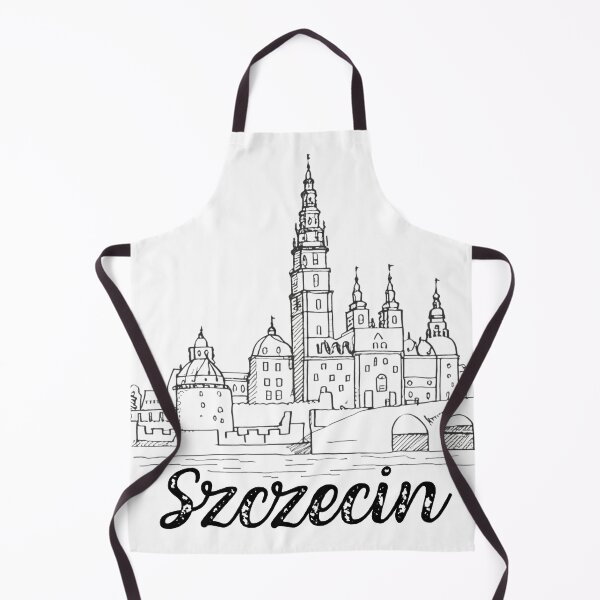 Item preview, Historic Architecture Szczecin Illustration Poland designed and sold by aBITofMAGIC.