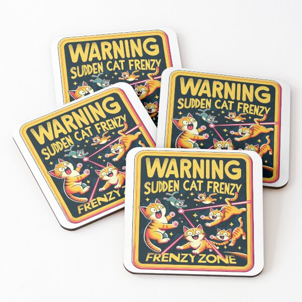 Item preview, Sudden Cat Frenzy designed and sold by RetroPop23.