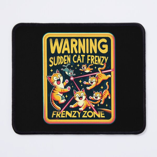 Item preview, Sudden Cat Frenzy designed and sold by RetroPop23.