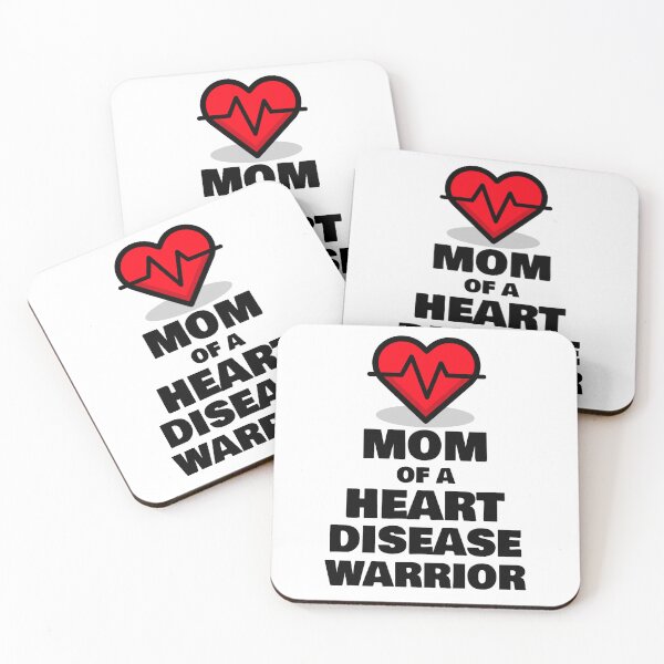 Item preview, Mom of a Heart Disease Warrior designed and sold by 87-Aesthetics.