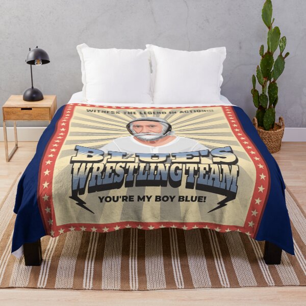 Item preview, Blue's Wrestling Team - You're my boy blue! designed and sold by Primotees.