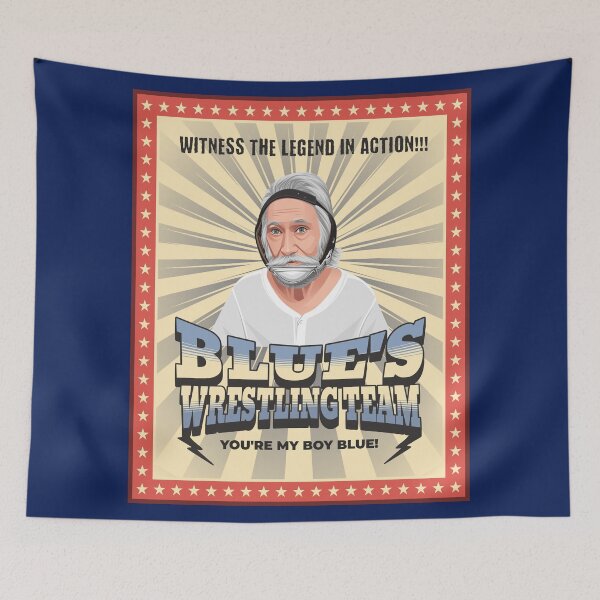 Item preview, Blue's Wrestling Team - You're my boy blue! designed and sold by Primotees.