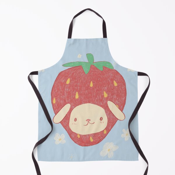 Item preview, Cute strawberry bunny designed and sold by Clownsnghosts.