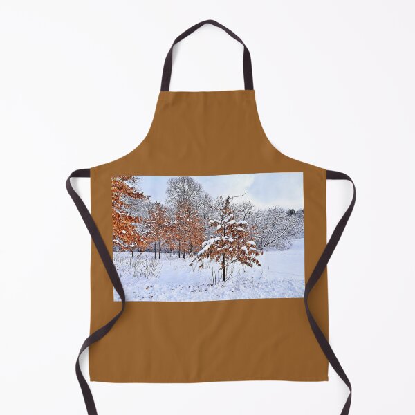 Item preview, Copper-Leaved Oak Trees in the Winter designed and sold by Martha Sherman.