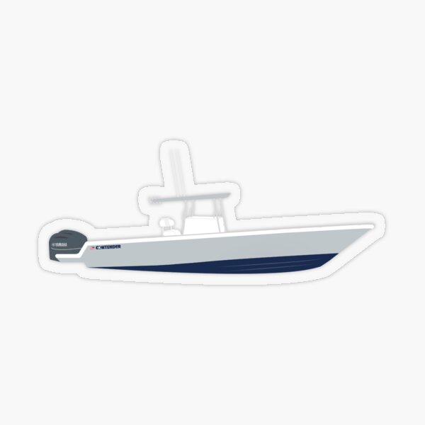 Vista previa del artículo con la obra «Barco de consola central Contender», diseñado y vendido por The Salt Label.
