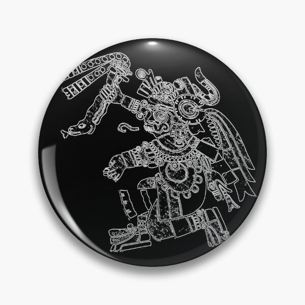 Item preview, Tlaloc: The god of rain in black and white. designed and sold by MagentaCalavera.