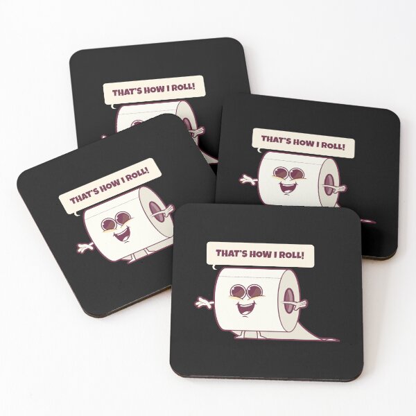 Item preview, That's how I roll - Funny toilet paper designed and sold by messy-nessie.