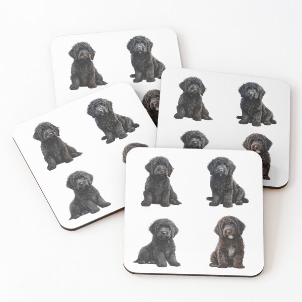 Item preview, Watercolor Labradoodle Puppies designed and sold by TheAnimalZ00.