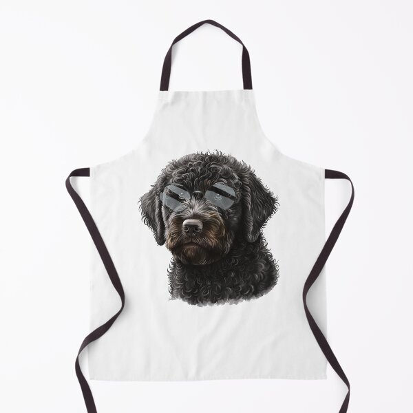 Item preview, Labradoodle Wearing Glasses designed and sold by TheAnimalZ00.