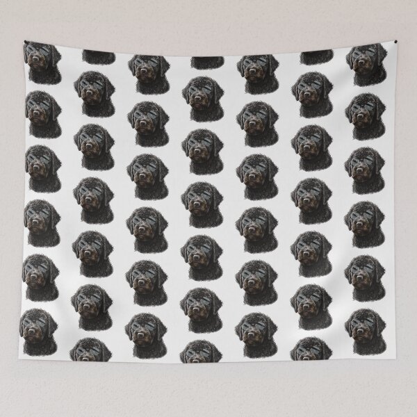 Item preview, Labradoodle Wearing Glasses designed and sold by TheAnimalZ00.