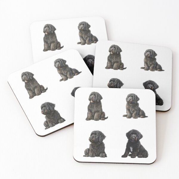 Item preview, Cute Watercolor Labradoodle Puppies designed and sold by TheAnimalZ00.