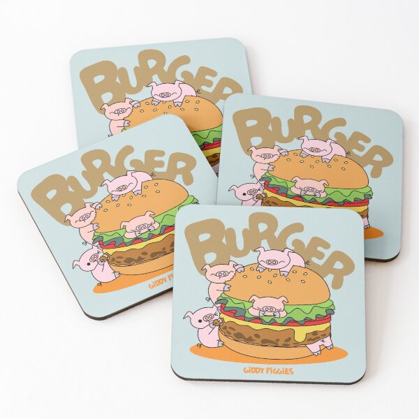 Item preview, Giddy Piggies Burger  designed and sold by Giddy Piggies.