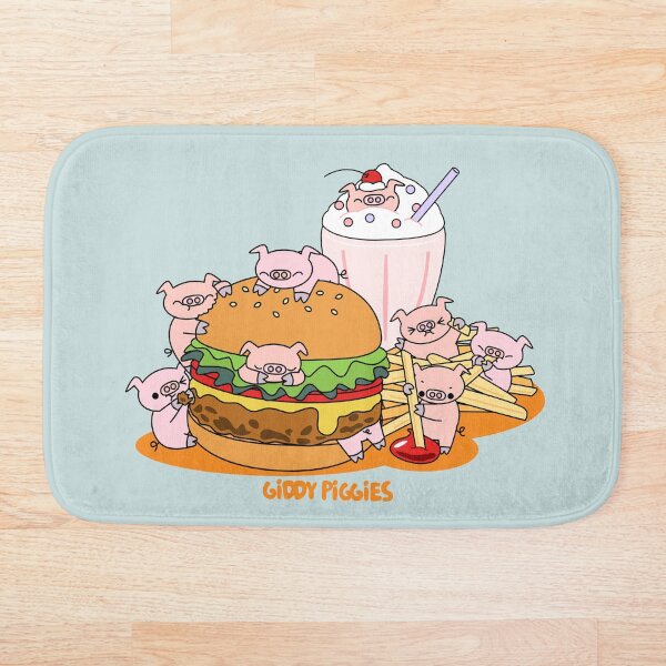 Item preview, Restaurante de hamburguesas Giddy Piggies designed and sold by Giddy Piggies.