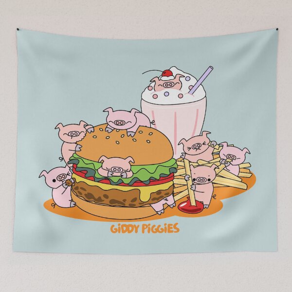 Item preview, Giddy Piggies Burger Joint  designed and sold by Giddy Piggies.