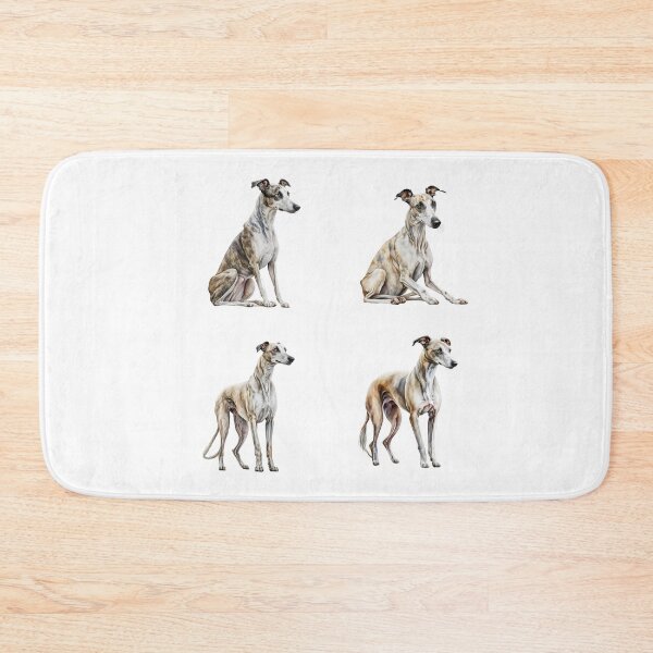 Item preview, Watercolor Greyhound Dogs designed and sold by TheAnimalZ00.