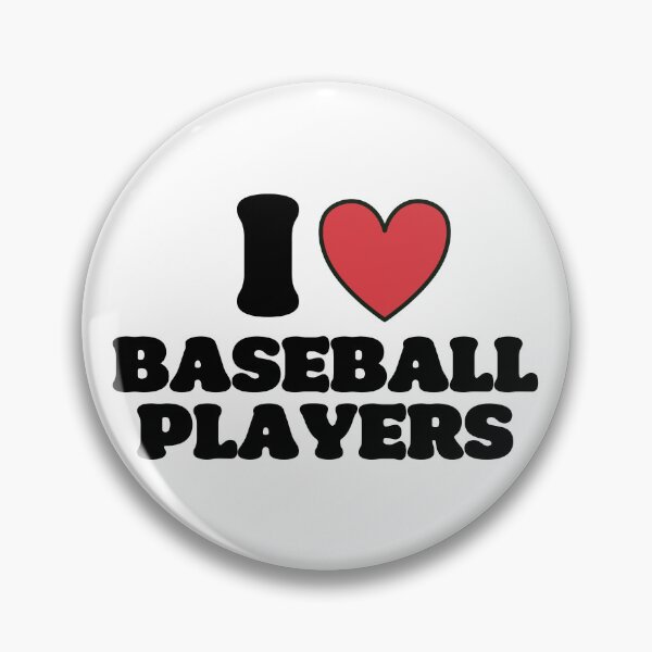 Item preview, I Love Baseball Players designed and sold by OscarAndOphelia.