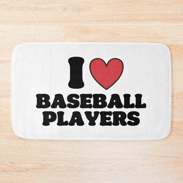 Item preview, I Love Baseball Players designed and sold by OscarAndOphelia.