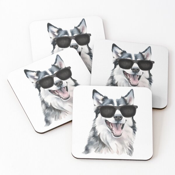 Artikelvorschau, Sibirischer Husky mit Sonnenbrille entworfen und verkauft von TheAnimalZ00.