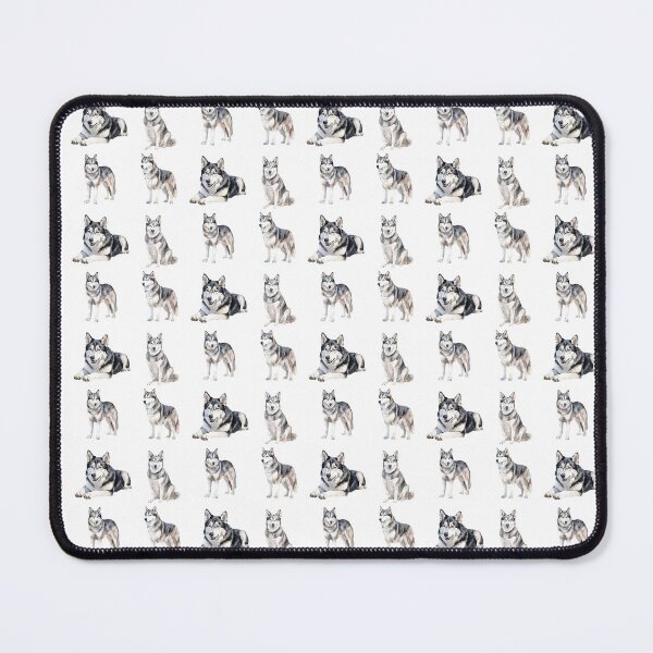 Item preview, Watercolor Siberian Husky Dogs designed and sold by TheAnimalZ00.