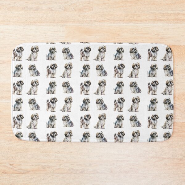 Item preview, Watercolor Shih Tzu Dogs designed and sold by TheAnimalZ00.