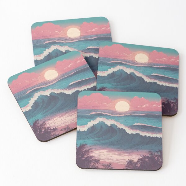Item preview, Sunset Waves  designed and sold by CharmStudio.