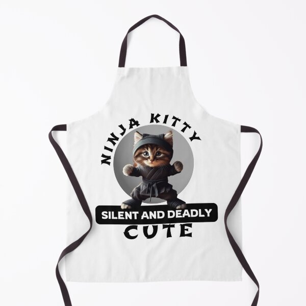 Item preview, Ninja Kitty: Stealthy and Adorable Apparel designed and sold by Hungry-Murphy.